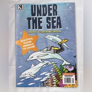 Under the Sea Adult Coloring Book